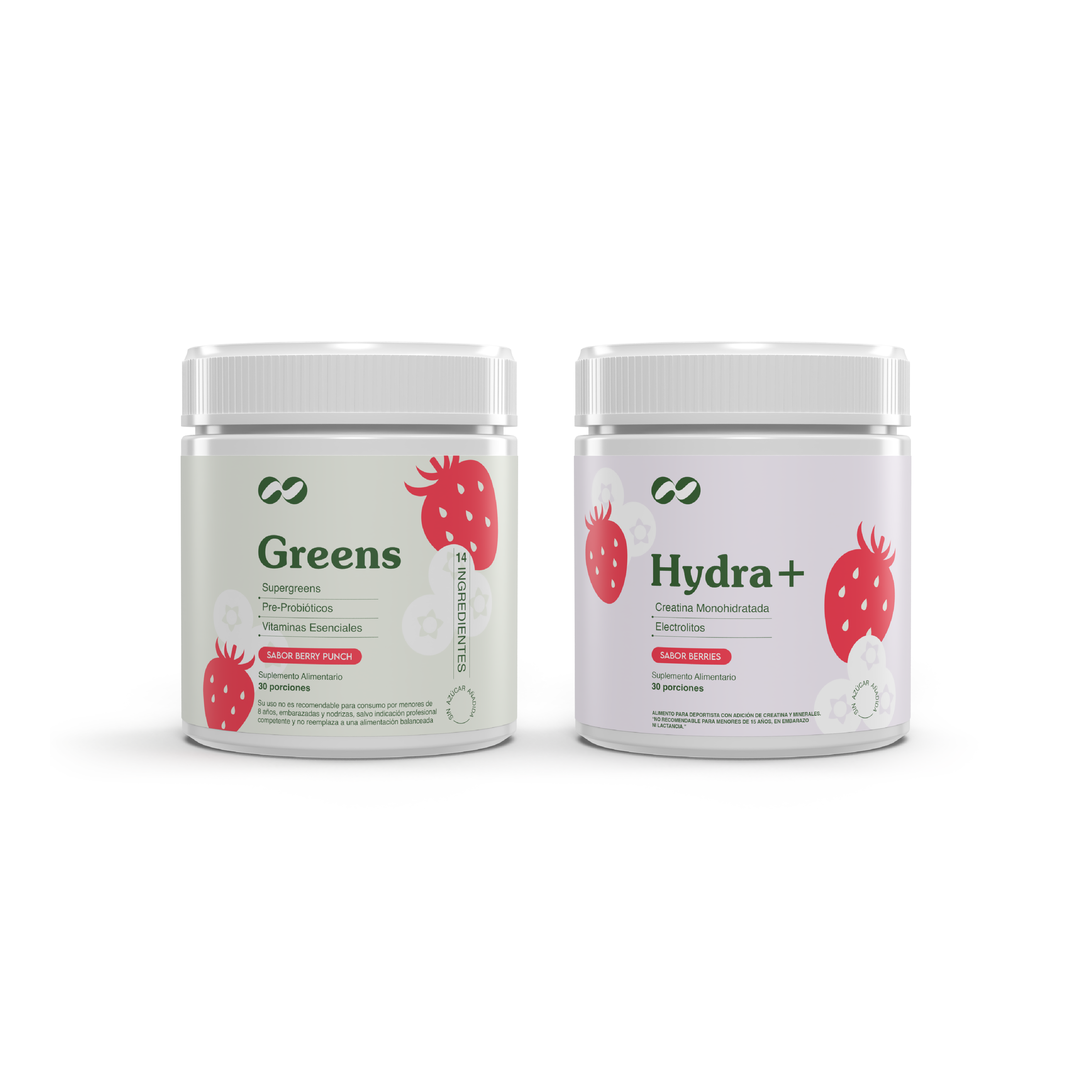 Pack Morning Essentials de Ono Care con Greens y Hydra+, rutina diaria de nutrición, hidratación y bienestar.