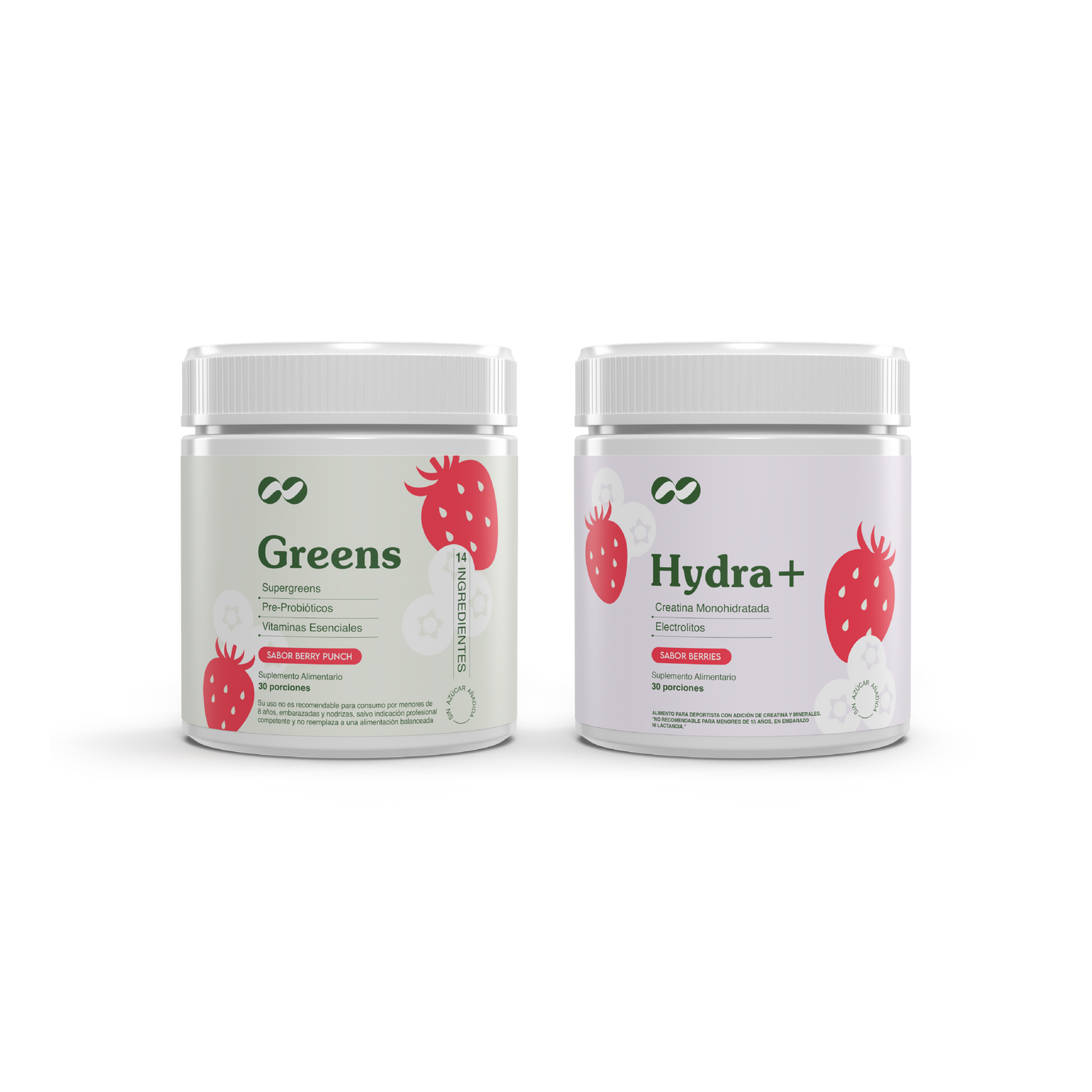 Pack Morning Essentials de Ono Care con Greens y Hydra+, rutina diaria de nutrición, hidratación y bienestar.
