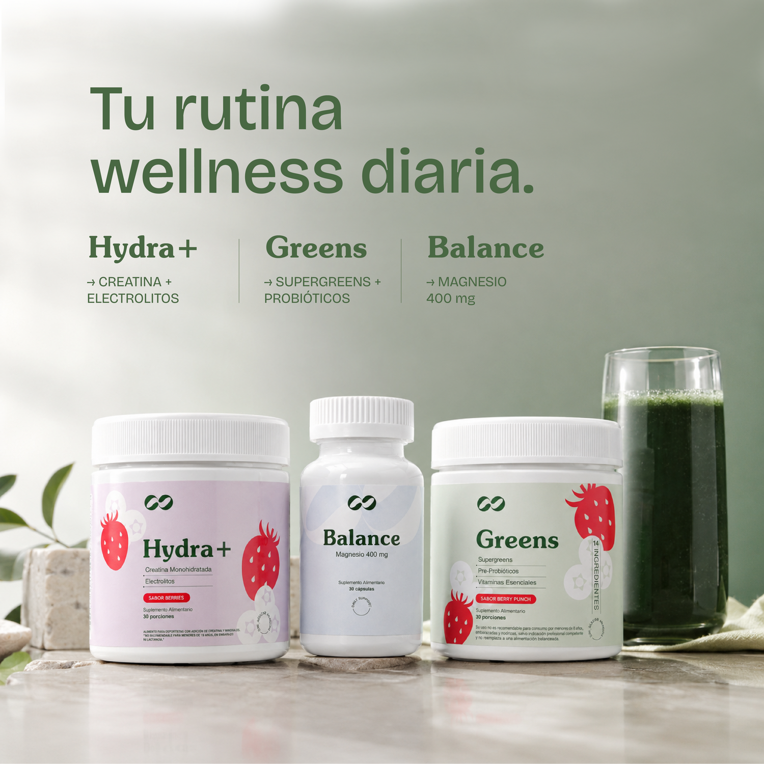 Daily Wellness Trio + Envío Gratis